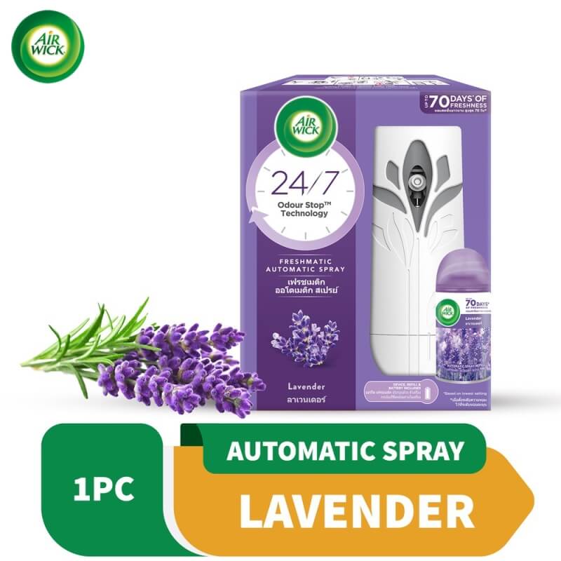 Air Wick Life Scents Air Freshener Freshmatic Lavender Automatic Spray