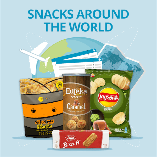 Snacks around the world