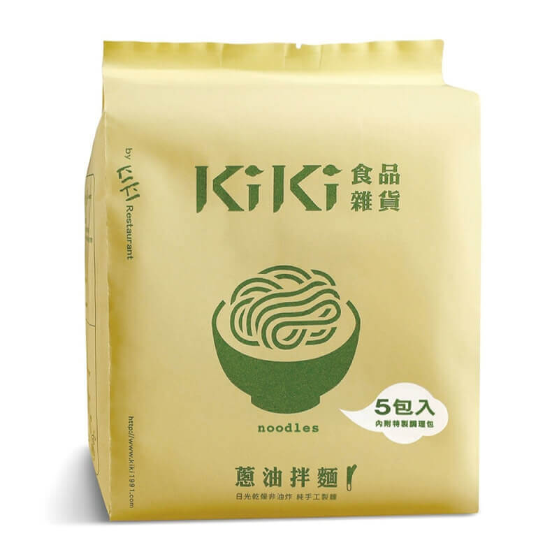 KiKi 拌麵 蔥油拌麵 (90g x5)