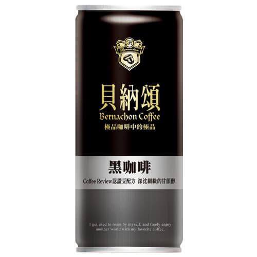 【貝納頌】 黑咖啡 (210ml x 6)