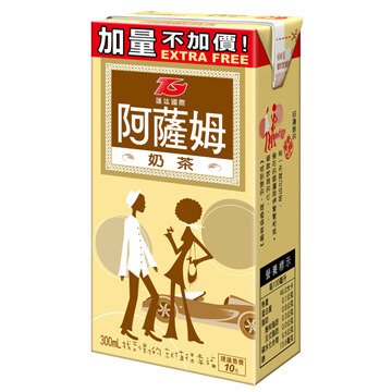 阿薩姆 原味奶茶（300ml x 6入)/组