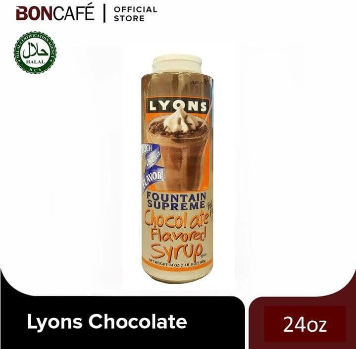 Lyons Supreme Fountain Chocolate Syrup 24oz