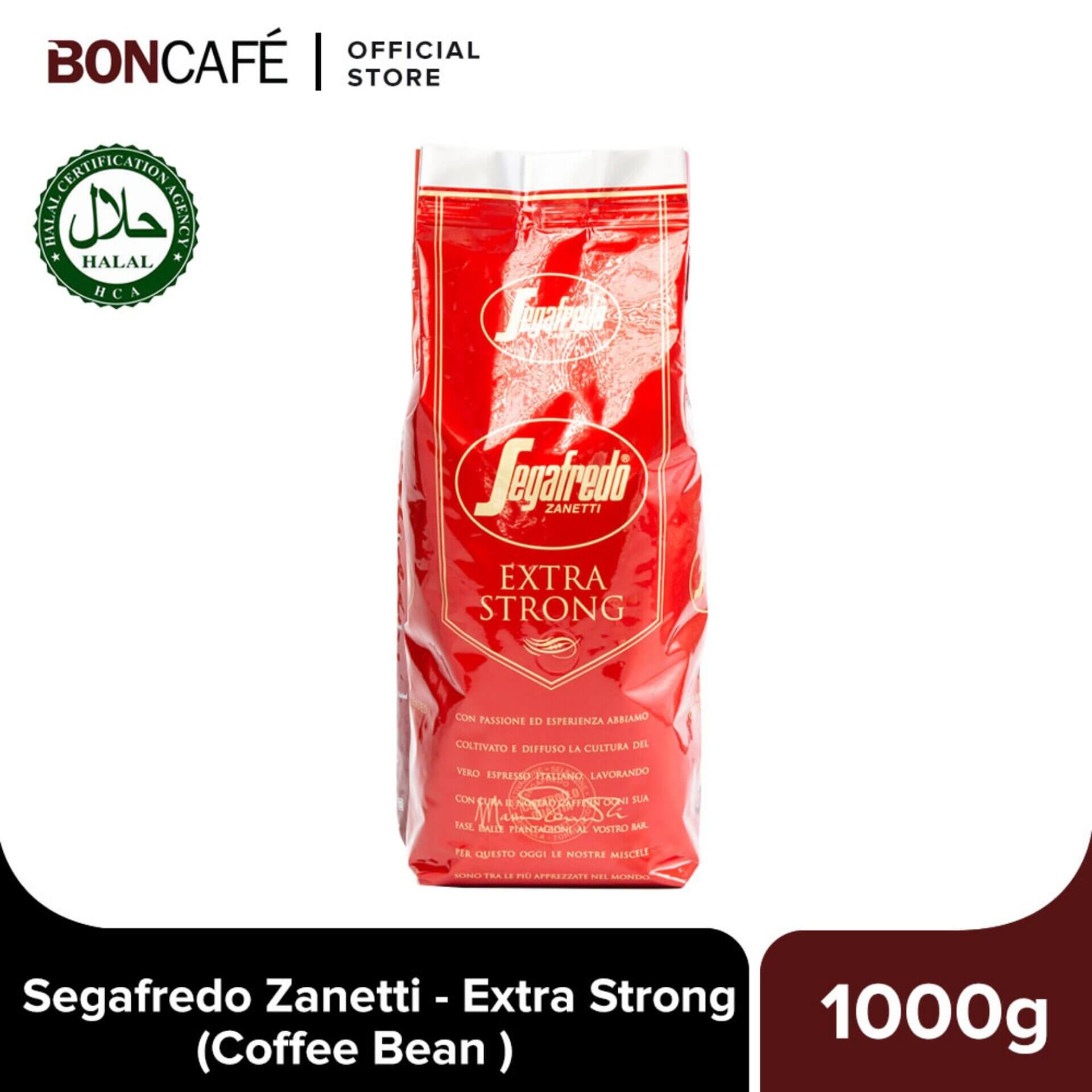 Segafredo Zanetti Extra Strong Coffee Bean 1kg