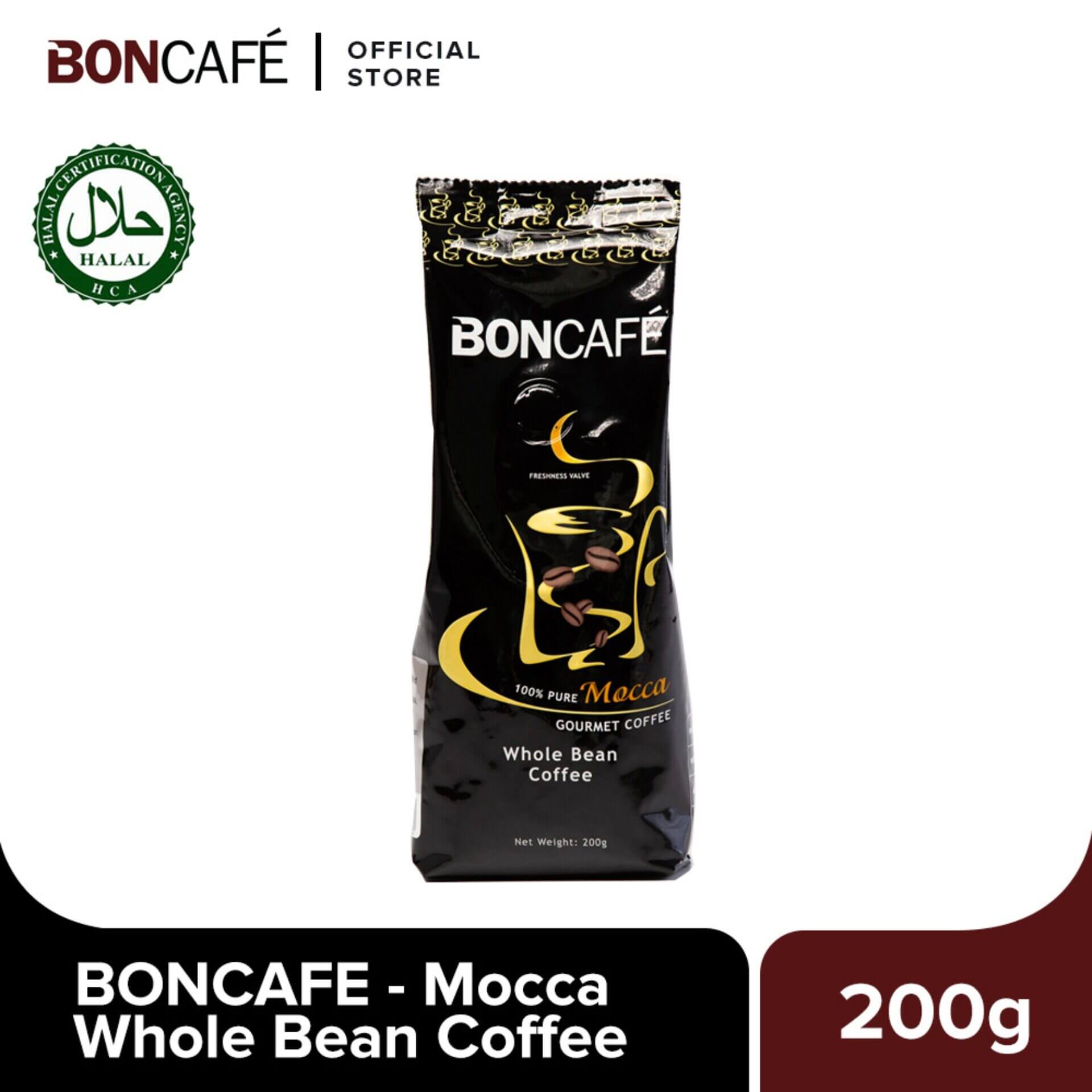 Boncafe Mocca Coffee Bean 200g