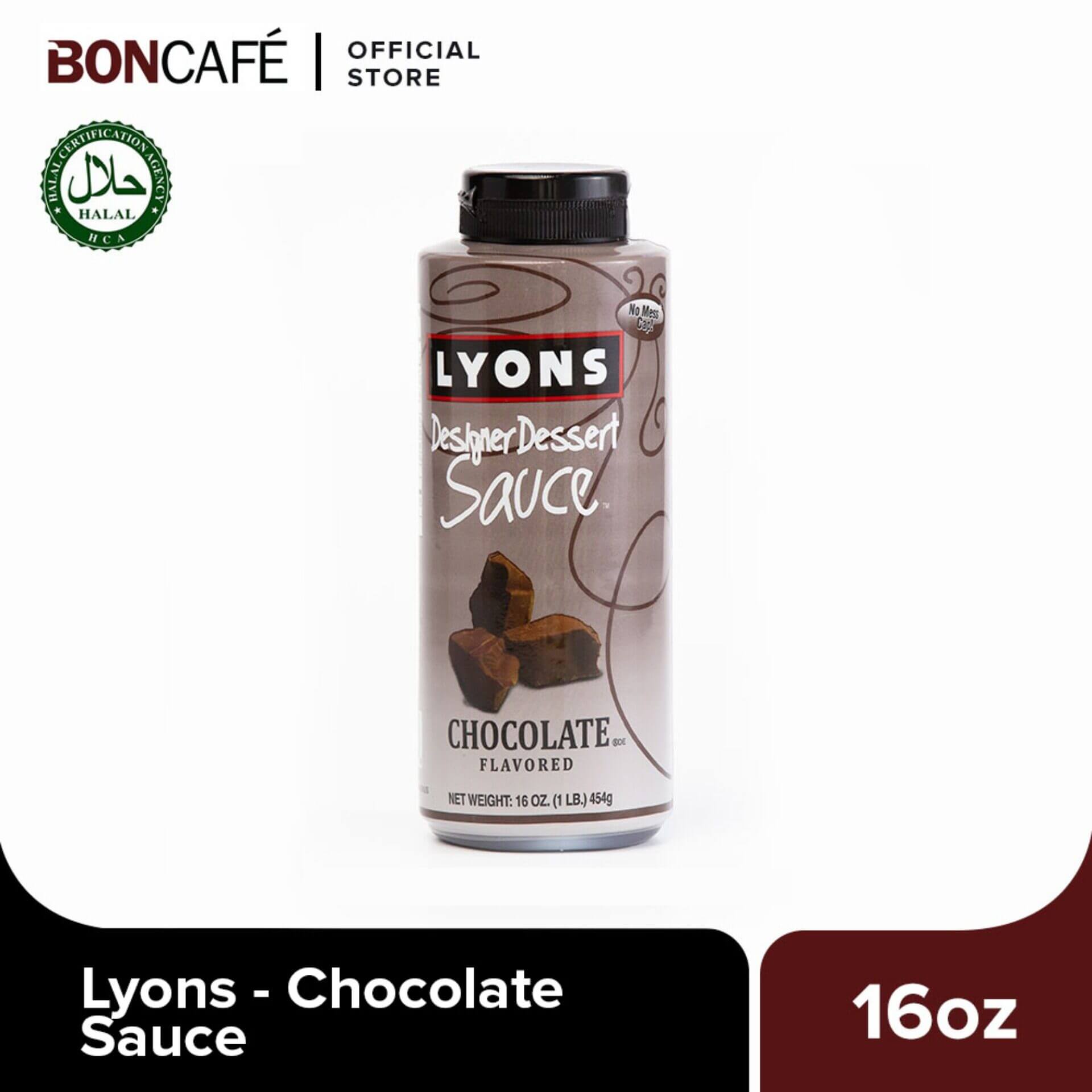 Lyons Chocolate Designer Dessert Sauce 16oz