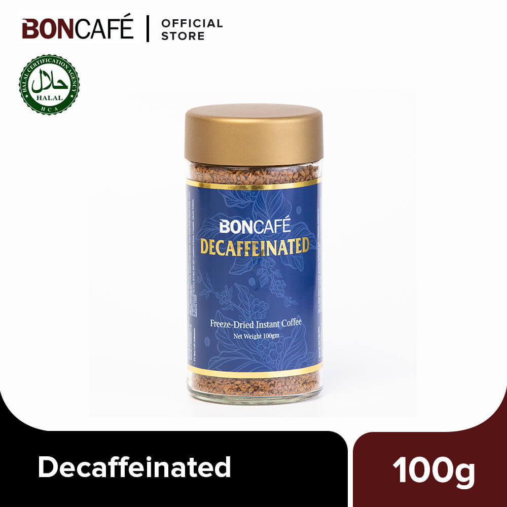 Boncafe Decaffeinated Freeze-Dried Instant Coffee 100g