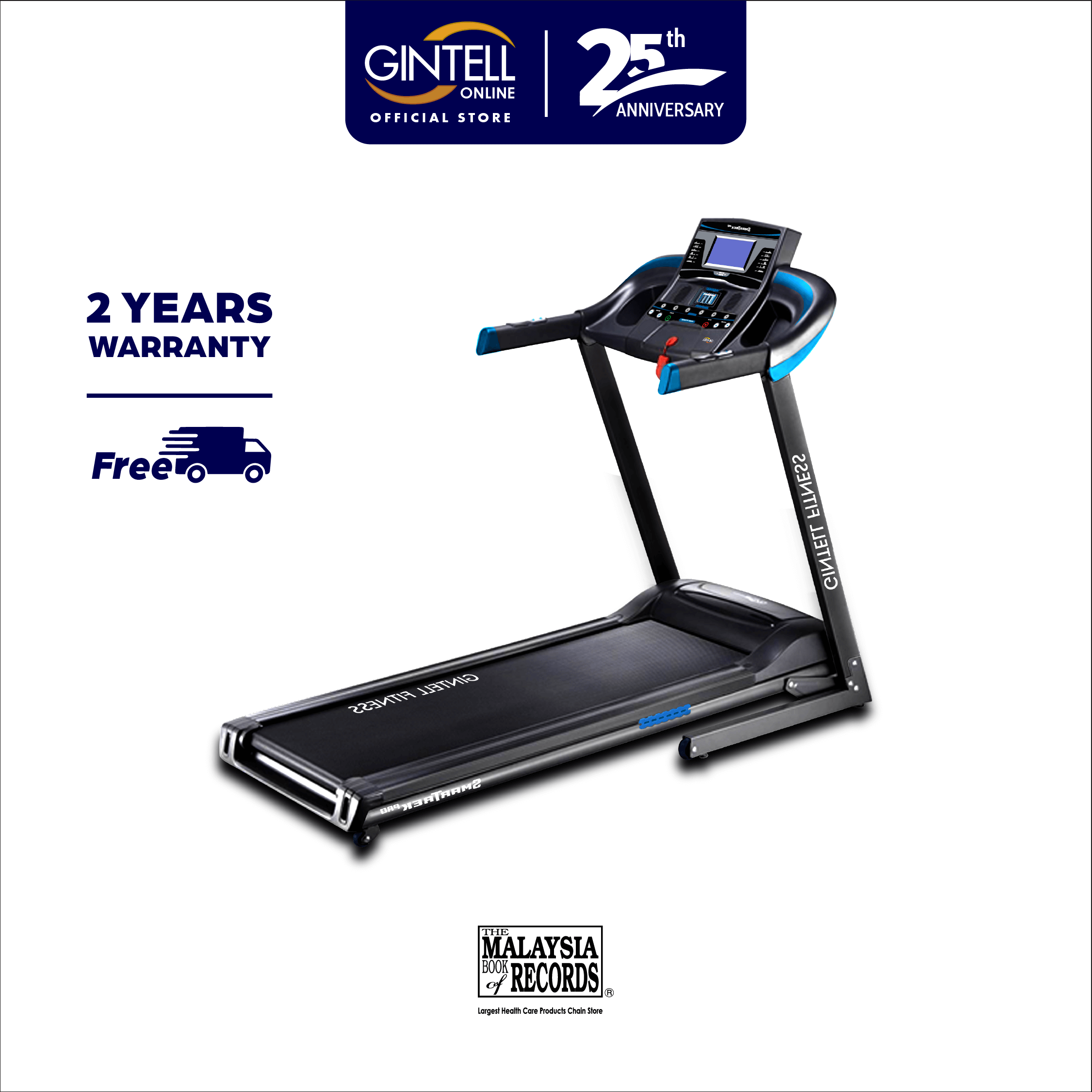 [FREE Shipping] GINTELL SmarTREK Pro Treadmill 3.0HP (New Arrival)