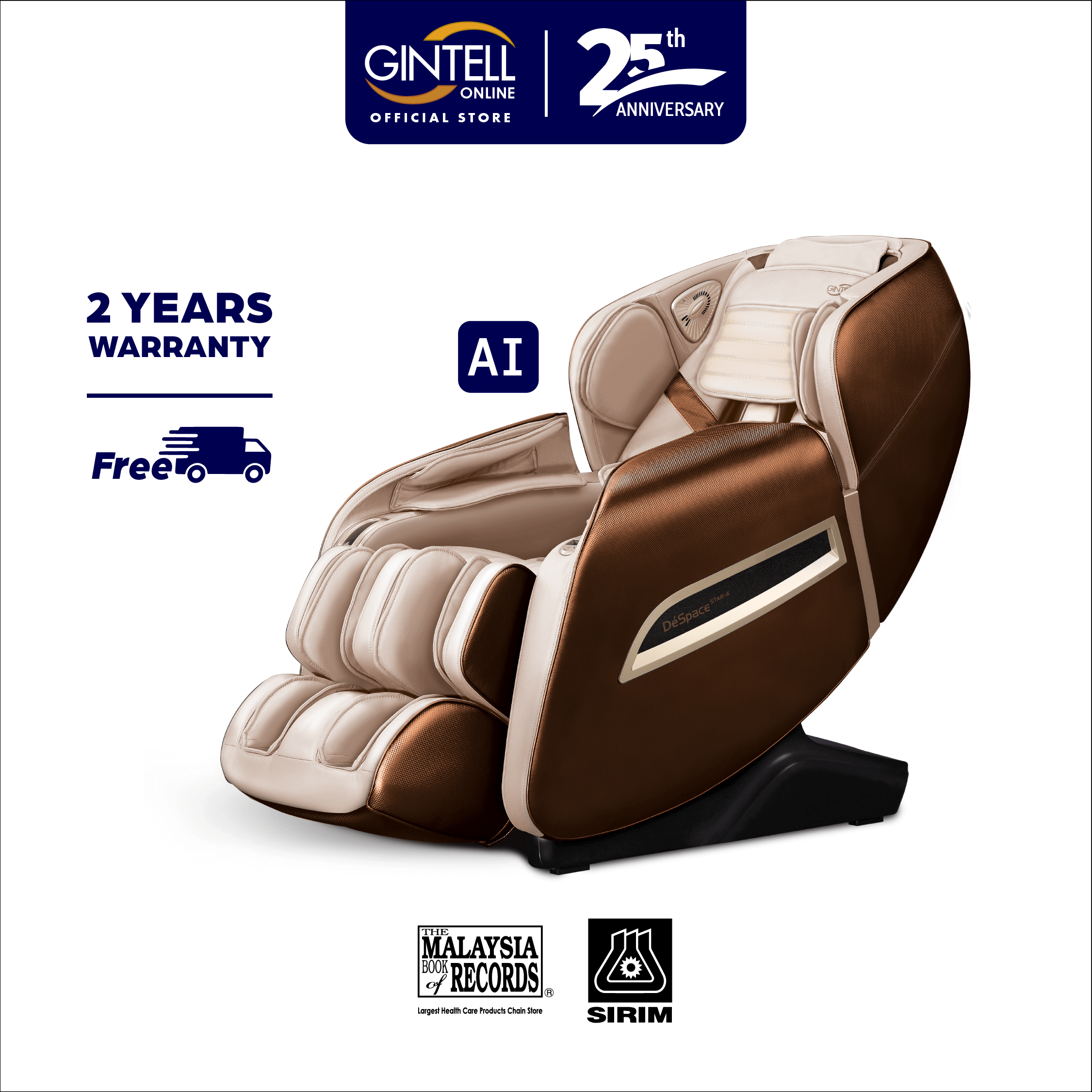 [FREE Shipping] GINTELL DSpace Star-X Massage Chair