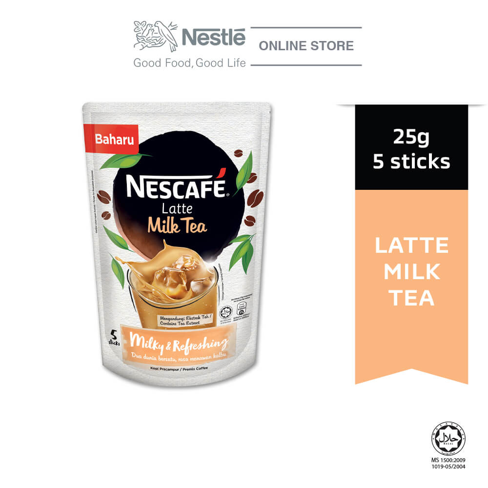 NESCAFÉ Latte Milk Tea 5 Sticks 25g Each