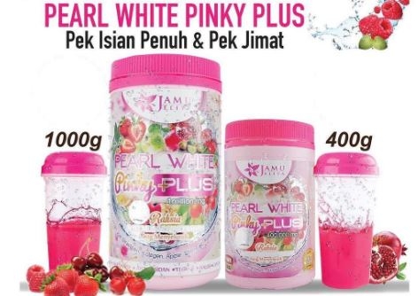 Jamu Jelita Pearl White Pinky Plus 400gm