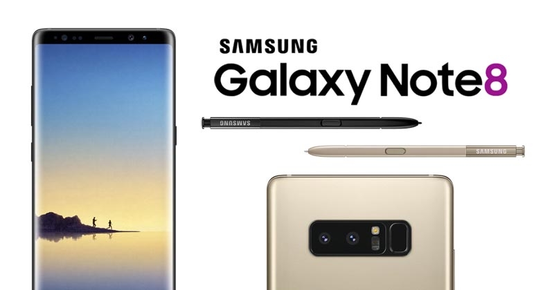 Samsung Galaxy Note 8 N950 64GB Mobile with S Pen (Gold/Grey/Black/Pink)