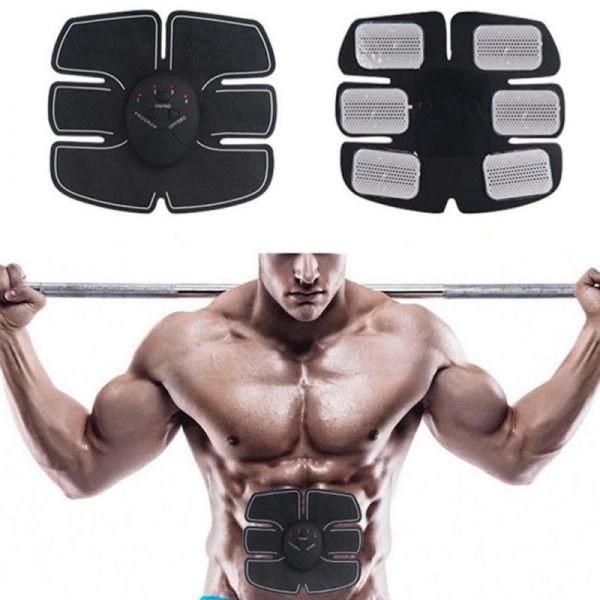 Electric Abdominal Muscle Stimulator EMS 6 Pack AB Muscle Trainer