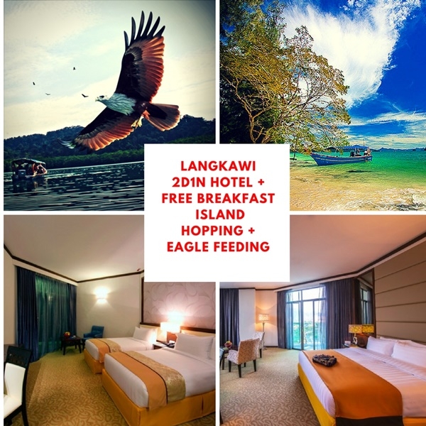 [Langkawi] Adya Hotel Langkawi (4 Stars) + Breakfast + Island Hopping + Eagle Feeding