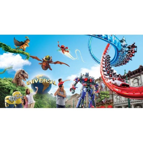Universal Studios Singapore Family 2 Package Adults + 1 Child