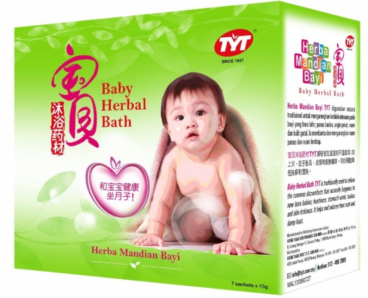 TYT Baby Herbal Bath 7's