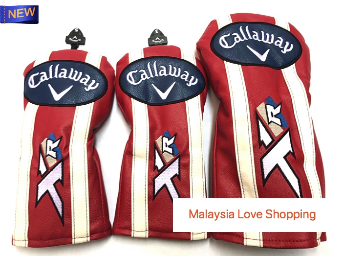 Callaway Driver & Wood HeadCover 3 in a set Free Shipping from Overseas