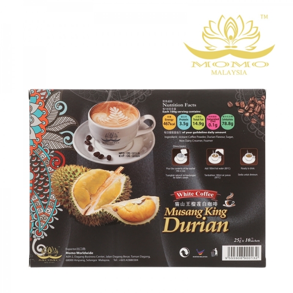MoMo Musang King Durian White Coffee
