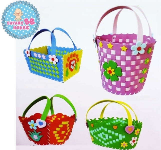 Diy Hat And Basket Art Craft Kids Education Early