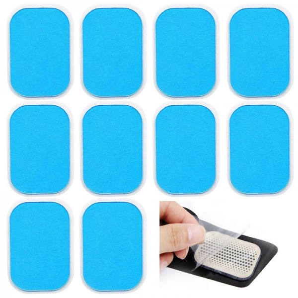 10 PCS Replacement gel sheet for Abdominal Toning Belt Gel Pads for EMS AB Muscle Trainer