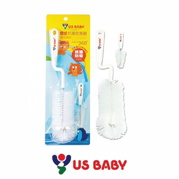 US Baby Anti-Bacterial Bottle Brush