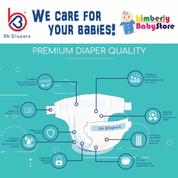 Bb Premium Diapers Size M
