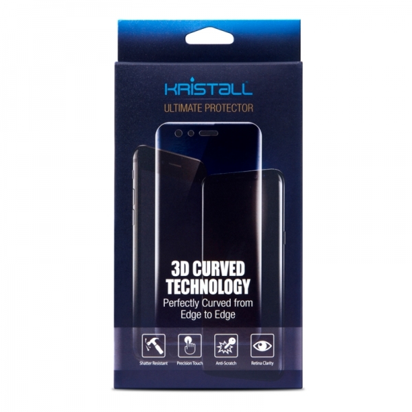 Huawei P20 Pro Screen Protector - Kristall® Ultimate Protector TPU Film Screen Protector Compatible with Huawei P20 Pro Smartphone Not Tempered Glass (Ultra Thin 0.15mm Thickness, Self-Healing Elastic Material, True Edge-to-Edge 3D Curved Full Coverage)