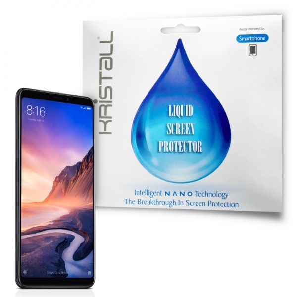 Samsung Galaxy A7 Screen Protector - Kristall® Nano Liquid Coating Screen Protector for Samsung A7, Samsung Galaxy A9, Samsung A9 Smartphone (Bubble-FREE Screen Protector, Curved Edge-to-Edge Full Coverage Coating, Super Hydrophobic, 9H Pencil Hardness)