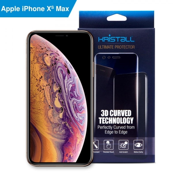 Apple iPhone XS Max Screen Protector - TPU Film Screen Protector Compatible with iPhone XS Max Not Tempered Glass (Ultra Thin 0.15mm Thickness, Self-Healing Elastic Material, True Edge-to-Edge 3D Curved Full Coverage)