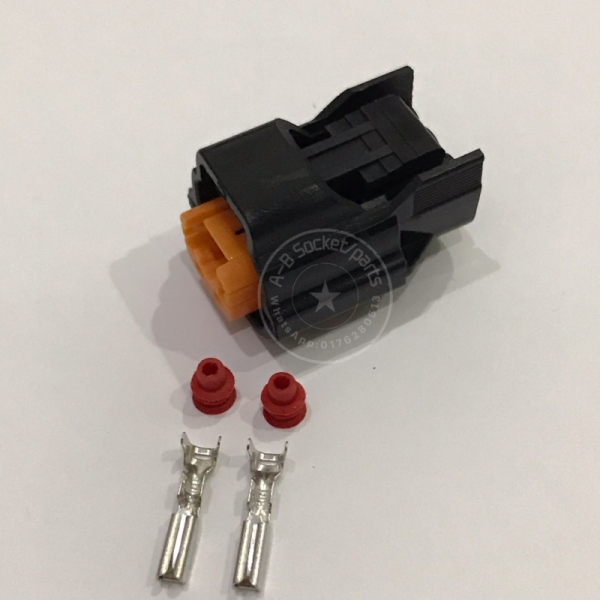 2 Pin Hyundai Water Temperature Sensor Socket Connector