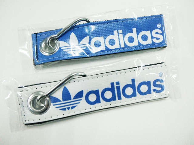 Adidas keytag keychain