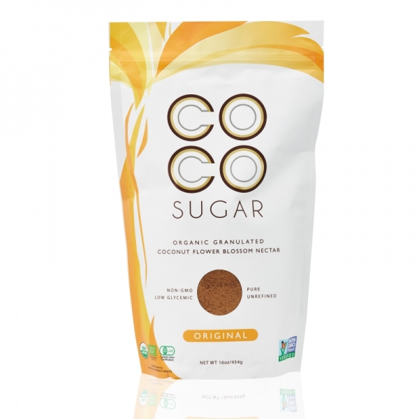 Coco Sugar: Organic Granulated Coconut Flower Blossom Nectar, 454g