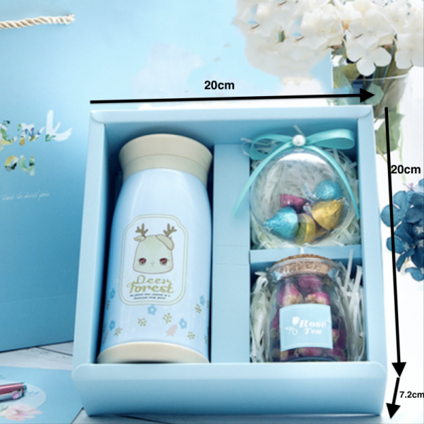 Thermos Blue Set Gift
