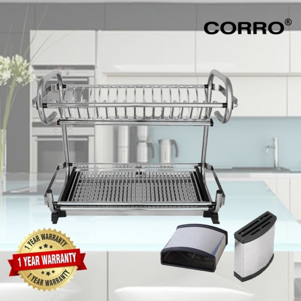 CORRO High Quality SUS304 Stainless Steel Dish Rack