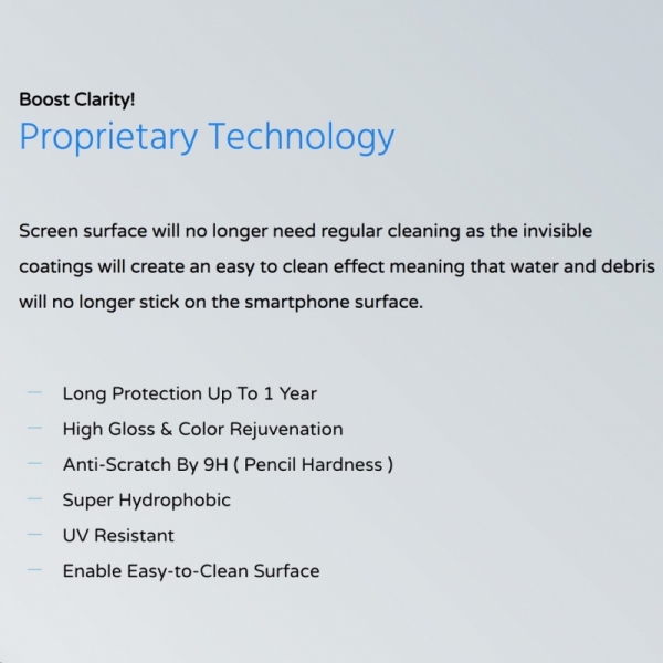 Xiaomi Mi 9 Screen Protector - Kristall® Nano Liquid Coating Screen Protector for 小米9, Xiaomi Mi 9 SE, Xiaomi Mi 9 Transparent Edition (Bubble-FREE Screen Protector, Edge-to-Edge Coverage, Super Hydrophobic, 9H Pencil Hardness, Not Tempered Glass)