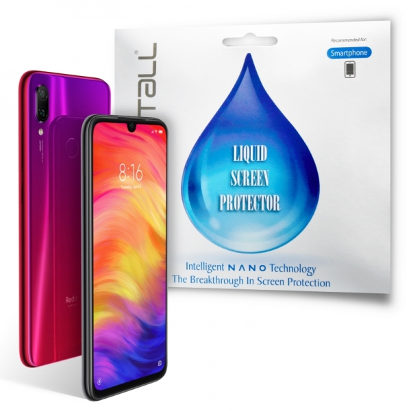 Xiaomi Redmi Note 7 Screen Protector - Kristall® Nano Liquid Coating Screen Protector for 红米Note 7, 小米红米 Note 7, Redmi Note 7 Android (Bubble-FREE Screen Protector, Edge-to-Edge Coverage, Super Hydrophobic, 9H Pencil Hardness, Not Tempered Glass)