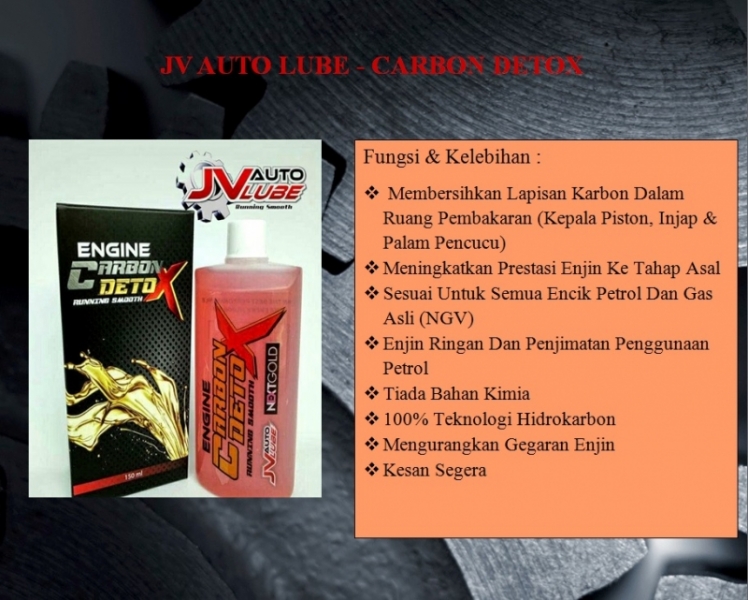 JV Auto - Carbon Detox (2 Bottle)
