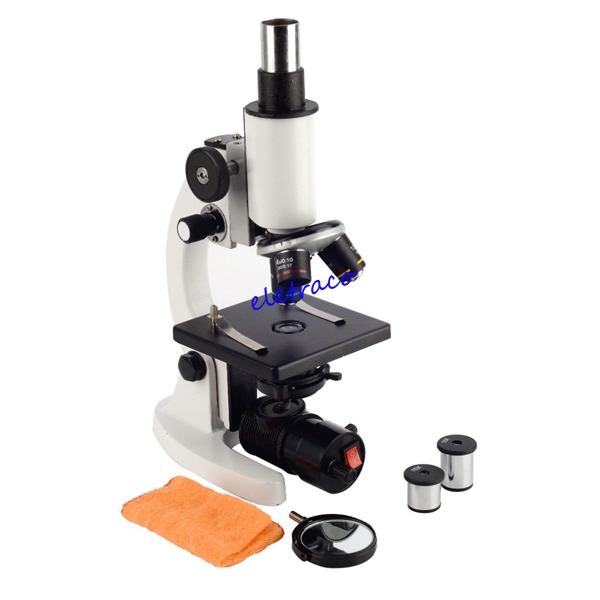 Microscope Monocular 600X with Light Source