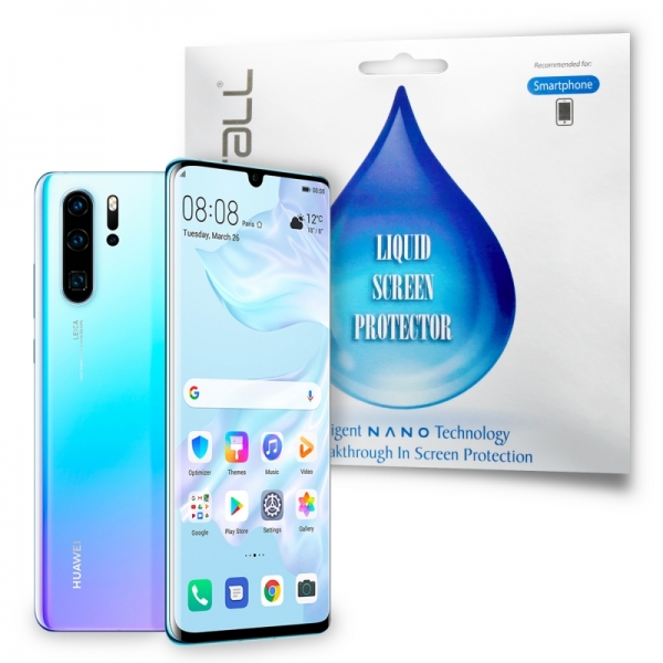 Huawei P30 Pro Screen Protector - Kristall® Nano Liquid Coating Screen Protector for HUAWEI P30 Leica Triple Camera, In-Screen Fingerprint (Bubble-FREE Screen Protector, Edge-to-Edge Coverage, Super Hydrophobic, 9H Pencil Hardness, Not Tempered Glass)
