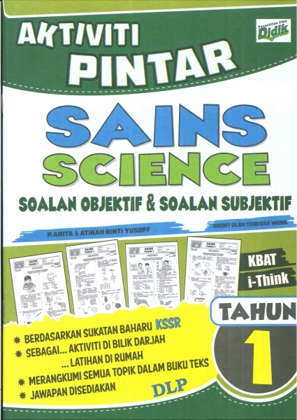 AKTIVITI PINTAR SAINS-SCIENCE SOALAN OBJEKTIF&SOALAN 