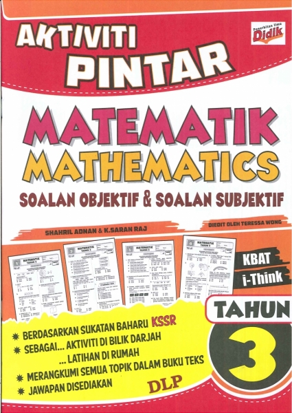 AKTIVITI PINTAR MATEMATIK-MATHEMATICS SOALAN OBJEKTIF 