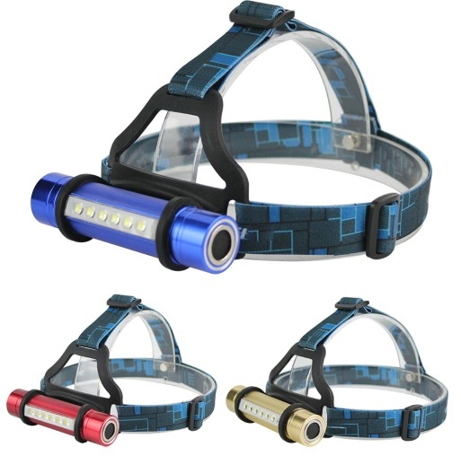 Dual functions LED torchlight and headlamp for camping, hiking and adventure travel
