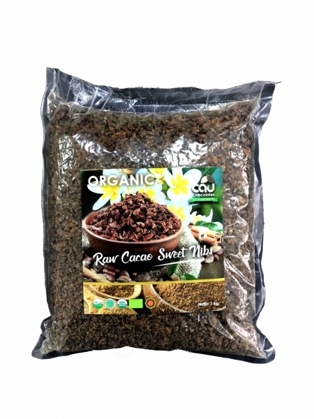 CAU Chocolates: Organic Raw Cacao Sweet Nibs, 1kg