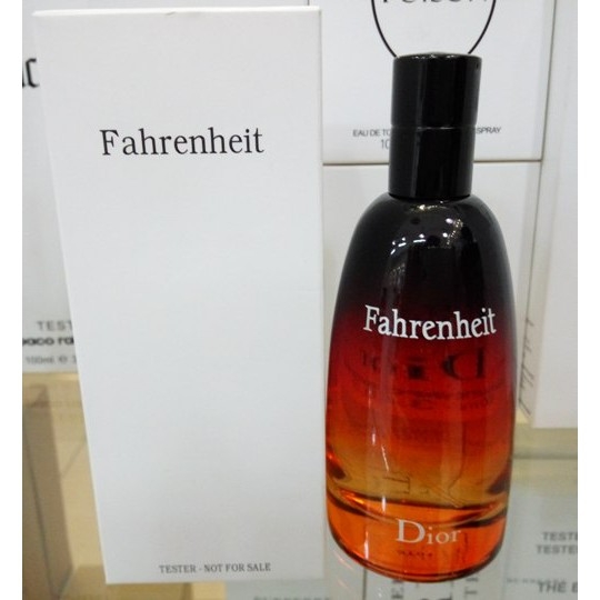 fahrenheit parfum tester