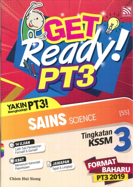 (PELANGI)GET READY! SAINS/SCIENCE TINGKATAN 3 KSSM PT3 2019