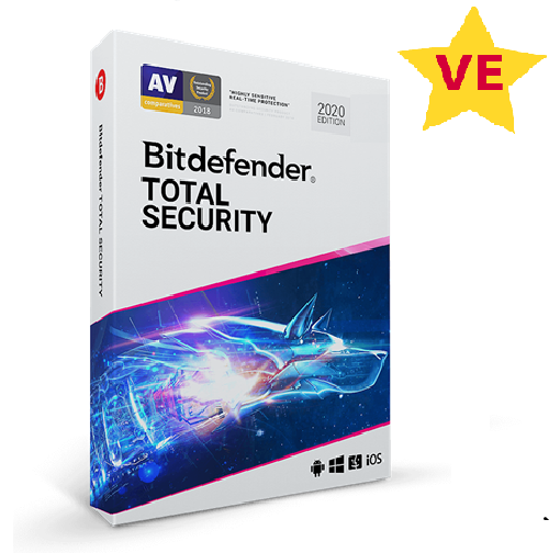 Bitdefender Total Securiy for 1 Device with 1 Year Subscription