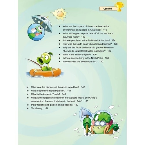 Plants vs Zombies 2 ● Questions & Answers Science Comic: Polar Regions & Glaciers - Which is Colder, North Pole or South Pole?