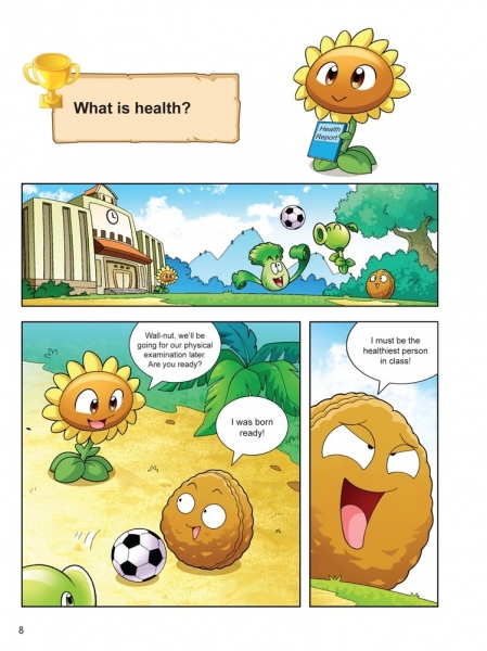 Plants vs Zombies ● Questions & Answers Science Comic: Healthy Lifestyle - What Should We Do If We Are Too Nervous Before Examinations?