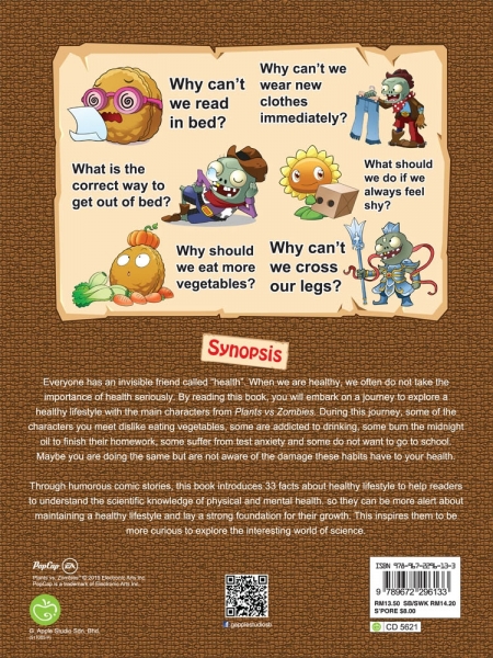 Plants vs Zombies ● Questions & Answers Science Comic: Healthy Lifestyle - What Should We Do If We Are Too Nervous Before Examinations?