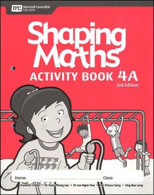 Shaping Maths Activity Book 4A (3rd Edition), ISBN 9789810198848