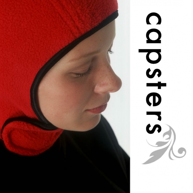 Capsters Outdoor Sports Hijab (Red)
